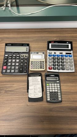 Lot of Calculators