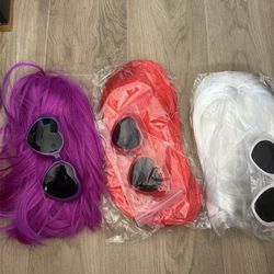 Wig & Sunglasses