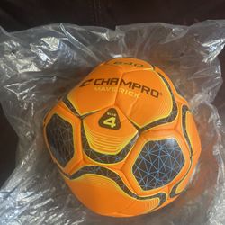 Champro Maverick Soccer Ball Size 4 Brand New 