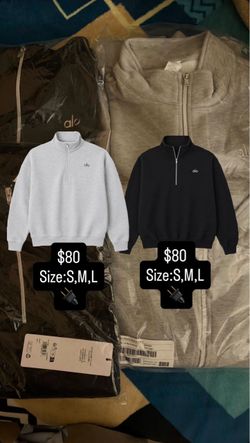 Alo Quater zip size:S,M,L