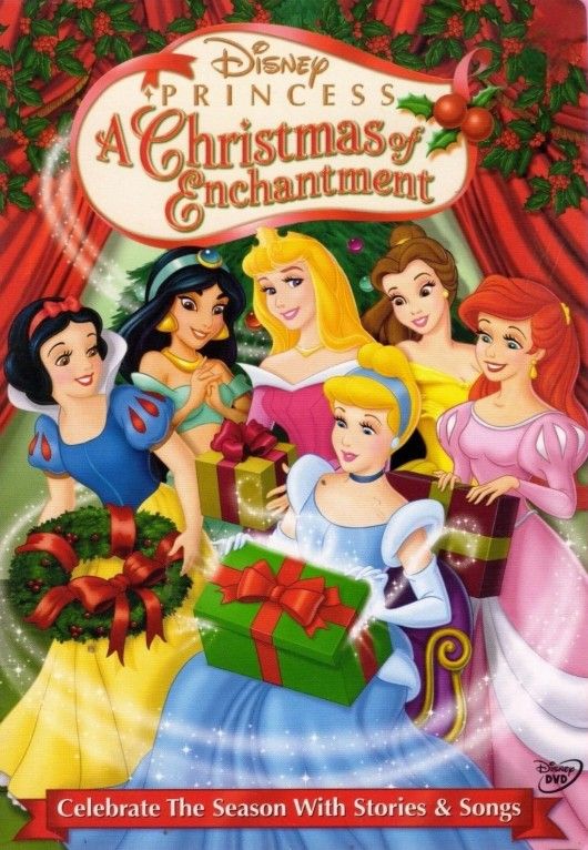 Disney Princess A Christmas of Enchantment 2005 DVD
