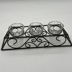 Tea Light Iron Candle Holder 