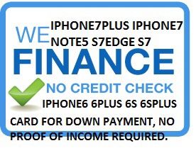 Financing iphone7plus iphone7 s7edge s7 s6 note5 note4 s4 5s 5c