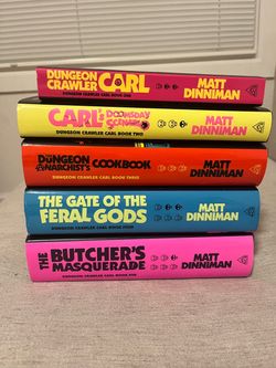 Dungeon Crawler Carl Books 1-5 – Matt Dinniman
