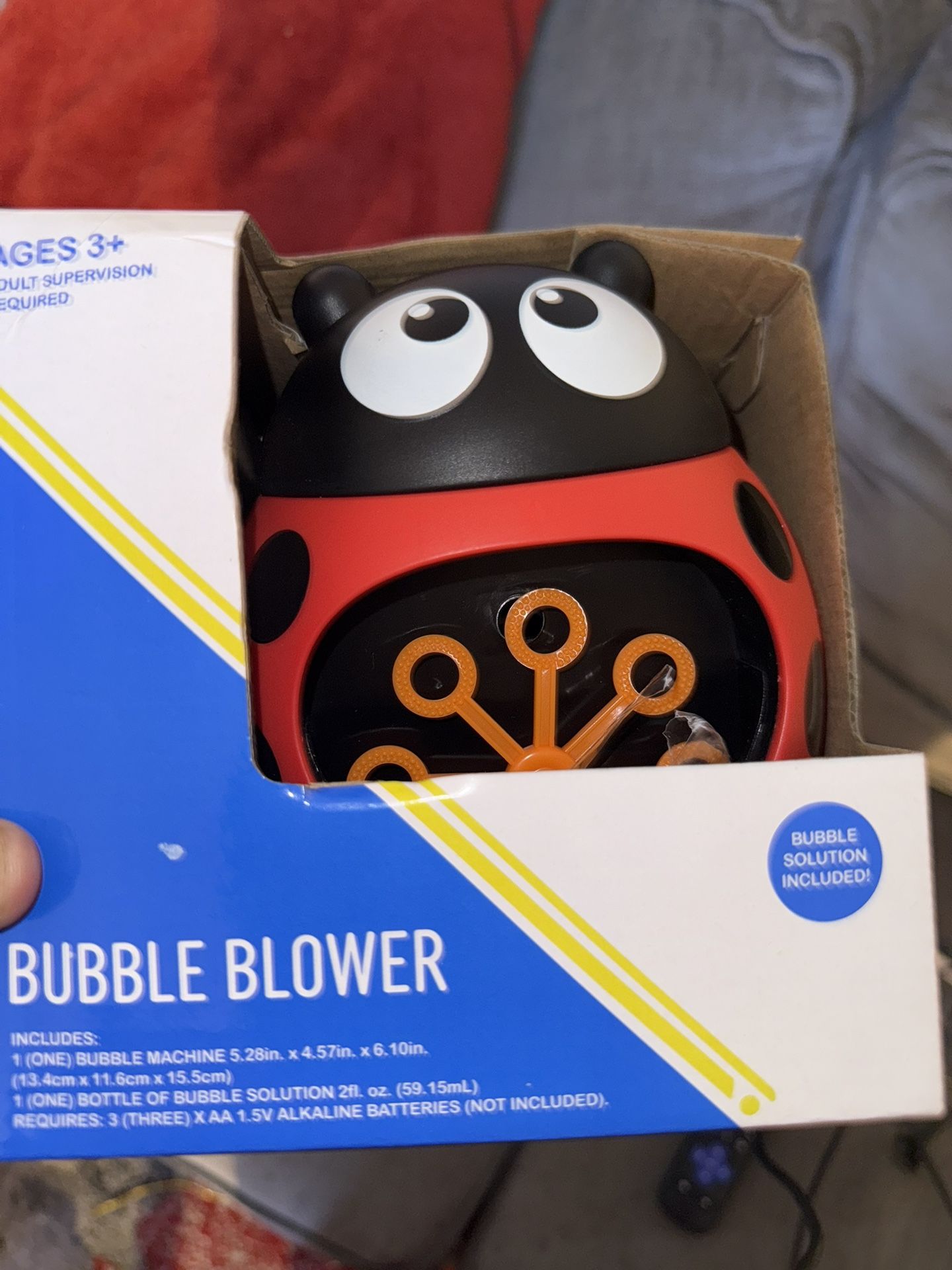 Bubble Machine With Batteries 