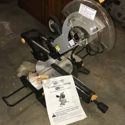 Chicago Electric Power Tools 10” Compound Miter Saw…
