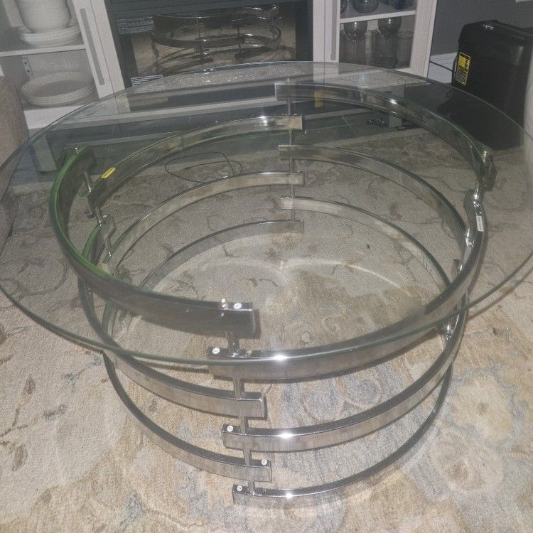 Glass Coffee Table 