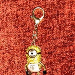Minion Rhinestone Key Chain 