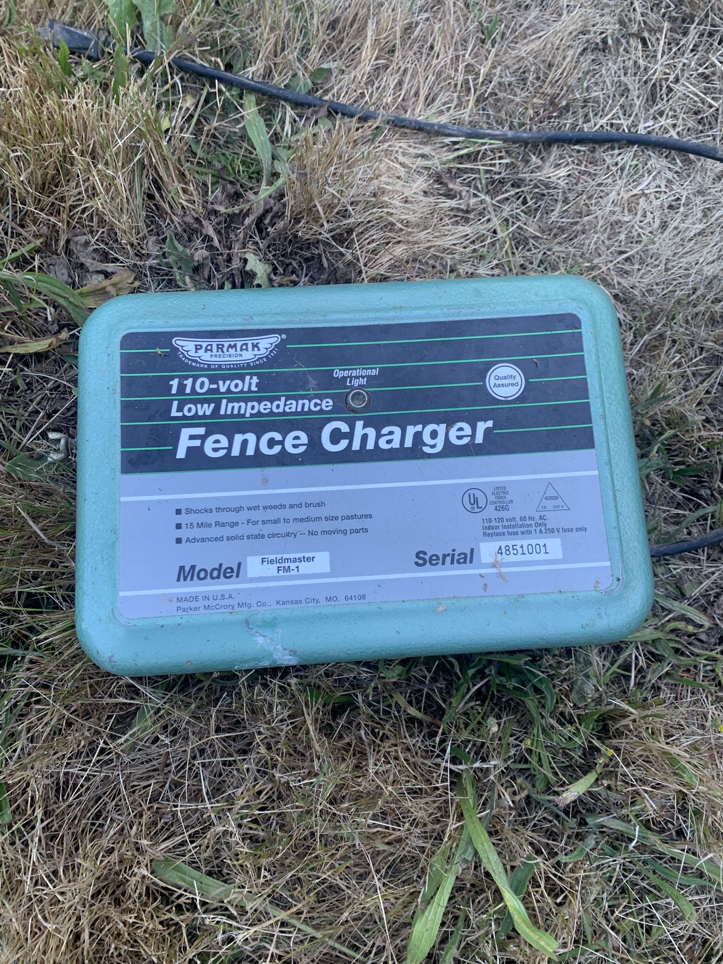 HOT FENCE CHARGER BOX