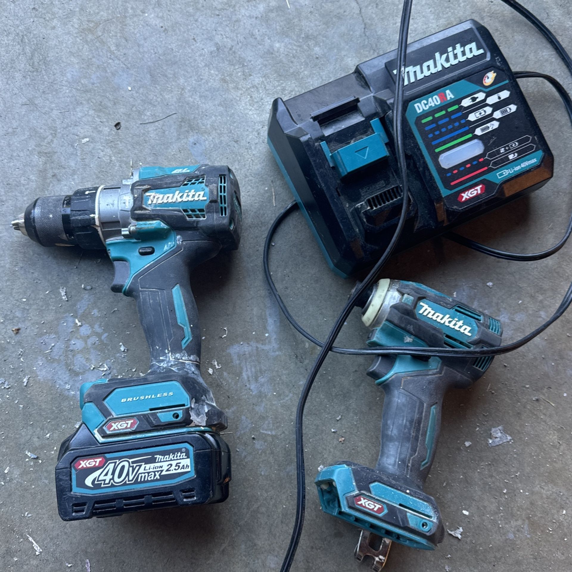 Makita Tools Set Impact And Drill 