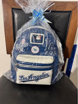 Dodgers loungefly backpack and wallet set