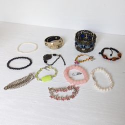 Assorted Bracelets - Set of 12 - Women's Jewelry