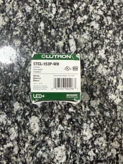 Lutron Skylark Contour LED+ Dimmer CTCL-153P-WH