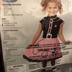 Costume for little girls