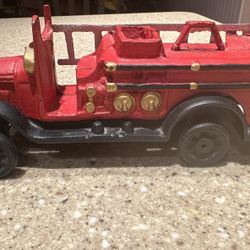 Metal Firetruck 