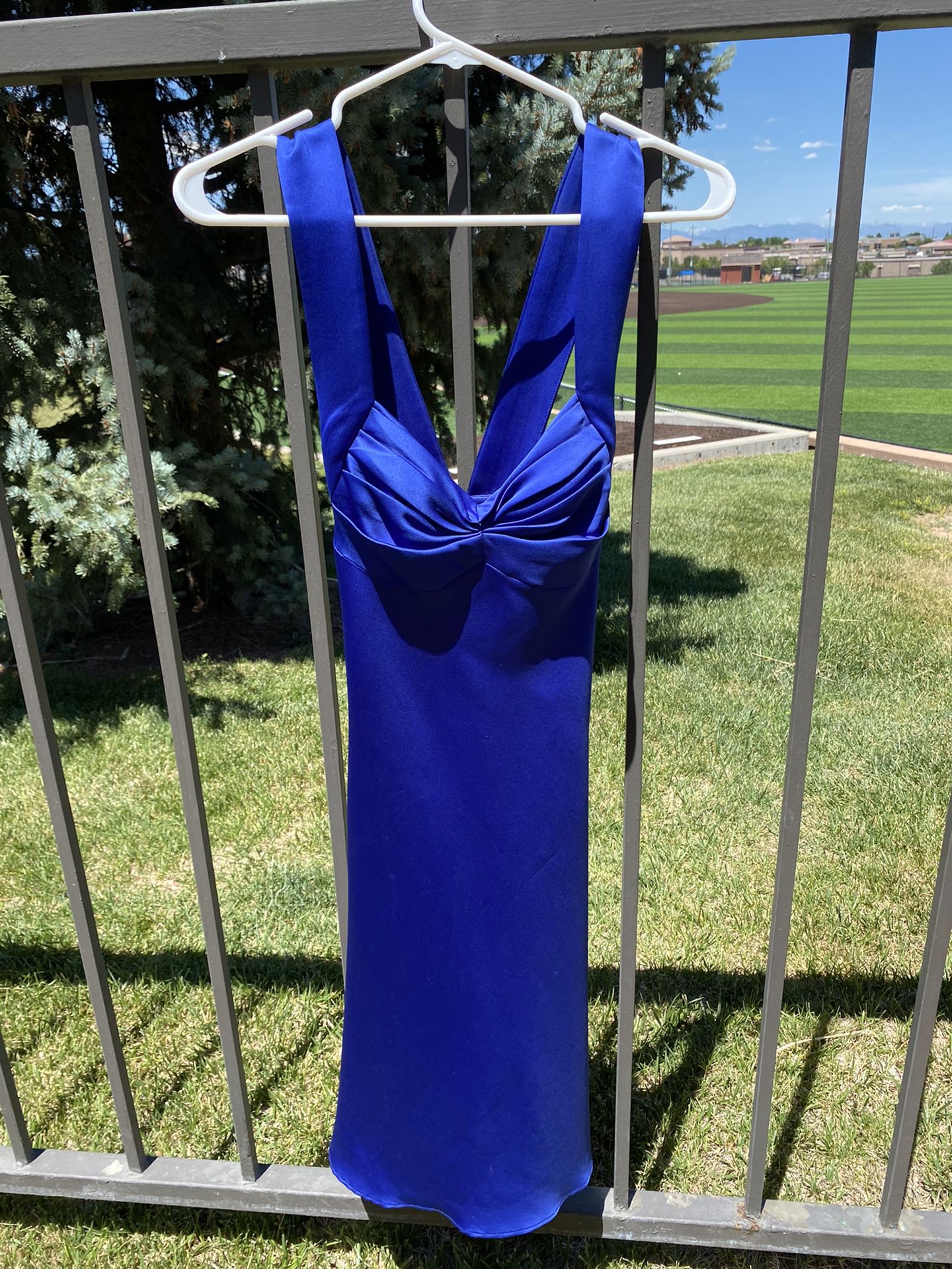 Royal Blue Cocktail Dress- Calvin Klein 