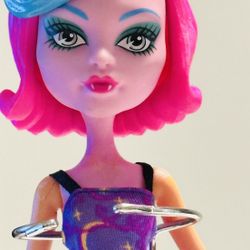 Monster High Create-A-Monster Gorgon Girl Doll 2011  Pink Hair Dress