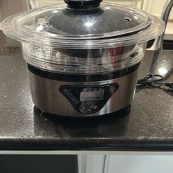 Hamilton Beach Veggie steamer Stainless Steel /black