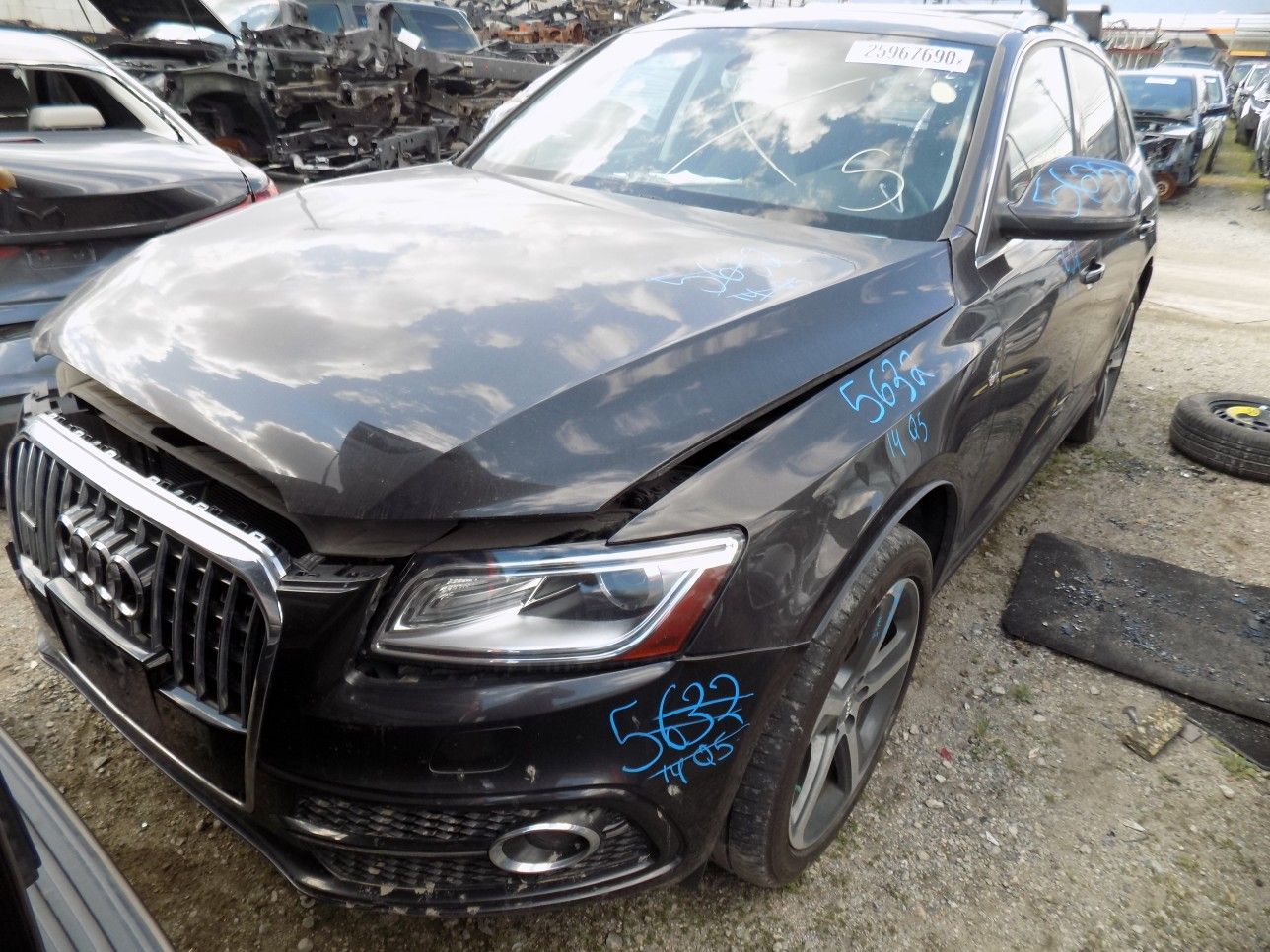 2014 Audi Q5 3.0 L (Parting Out) STOCK # 5632