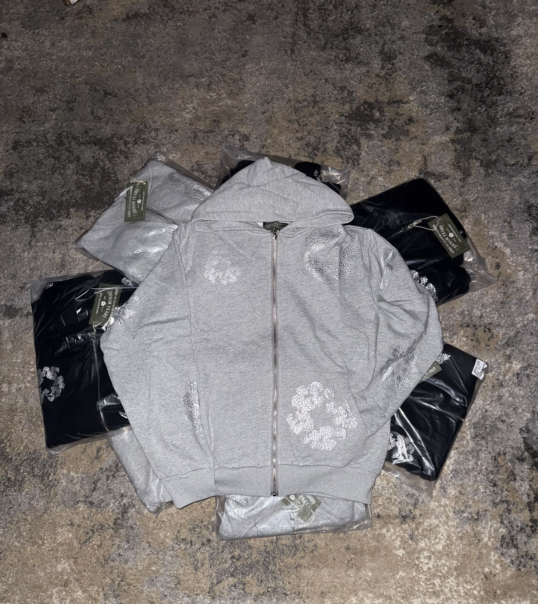 Denim Tears Rhinestone Hoodie 