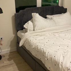 Queen Mattress And Bed Frame 