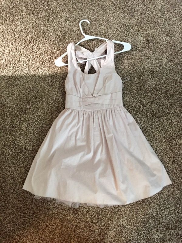Prom dress very cute, blush size S