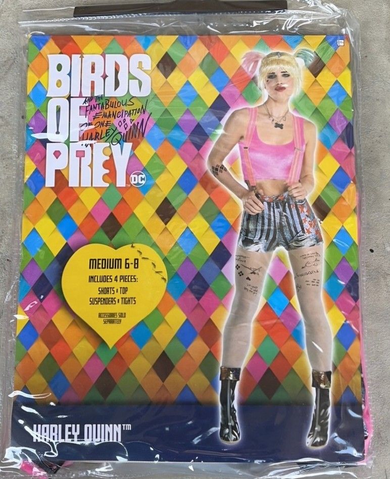 Harley Quinn Haloween Costume ( Birds Of Prey )