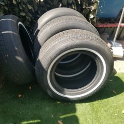 White Wall Roller Tires 2 Are Good $175