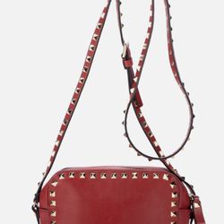 Red Valentino Rockstub Rolling Bag 