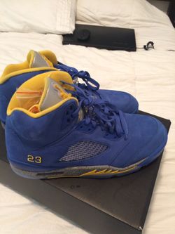 JORDAN RETRO 5 LANEY. SIZE 11