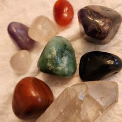 Bulk Tumbled Stones Assorted Of Polished High Energy Reiki Stones