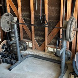 Bench And Pull Up And Dip Tower