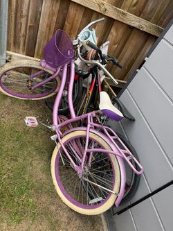 purple bike only