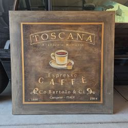 40 X 40 Vintage Coffee Photo