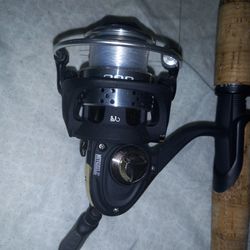 Mitchell 308 Reel On a Bass Pro Shop Graphite Gs Series 6,6 Rod