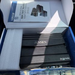 Jensen amp 1200 watt peak