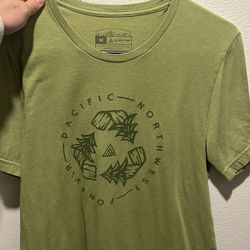 Green REI T-Shirt Medium