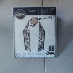 Tim Holtz Sizzix Alterations Thinlets Dies - Gatekeeper 