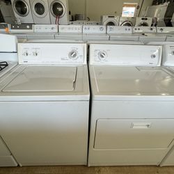 Kenmore Electric Dryer And Washer Set In Excellent Condition 