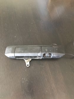 Tacoma tailgate handle w/ aftermarket camera