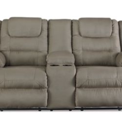 McCade reclining Loveseat With Console