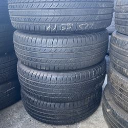 225/65R17 Marca Michelin Usadas En Perfectas Condiciónes De Vida 