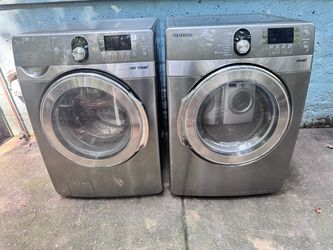 Samsung Front Load Washer and Dryer Set