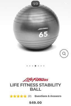 Stability Ball 65 CM Gray