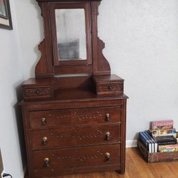 Antique Eastlake Dresser 