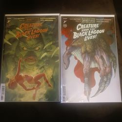 Universal Monsters: Creature from the Black Lagoon #3 (2 Covers Of #3)