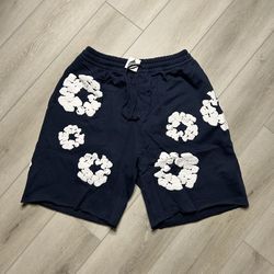 Navy Denim Tears Shorts 