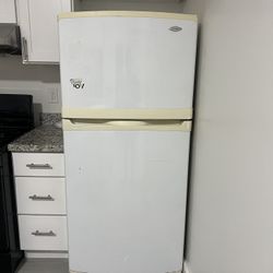 White refrigerator 