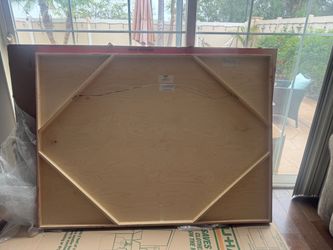 Large Framed Wall Art with Hanging Wire