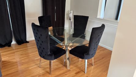 Glass Dining Set